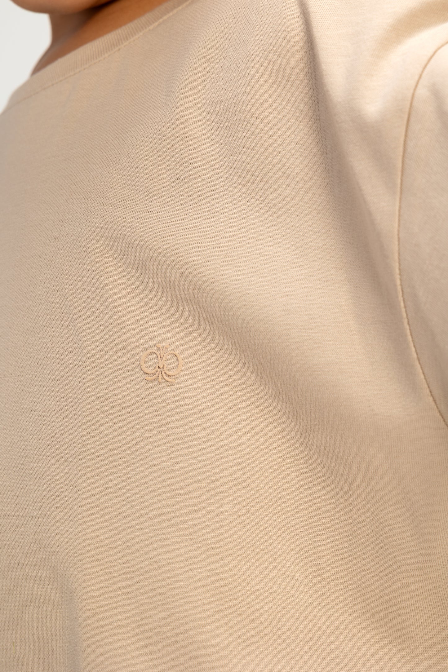 Oversized Unisex T-Shirt - Beige