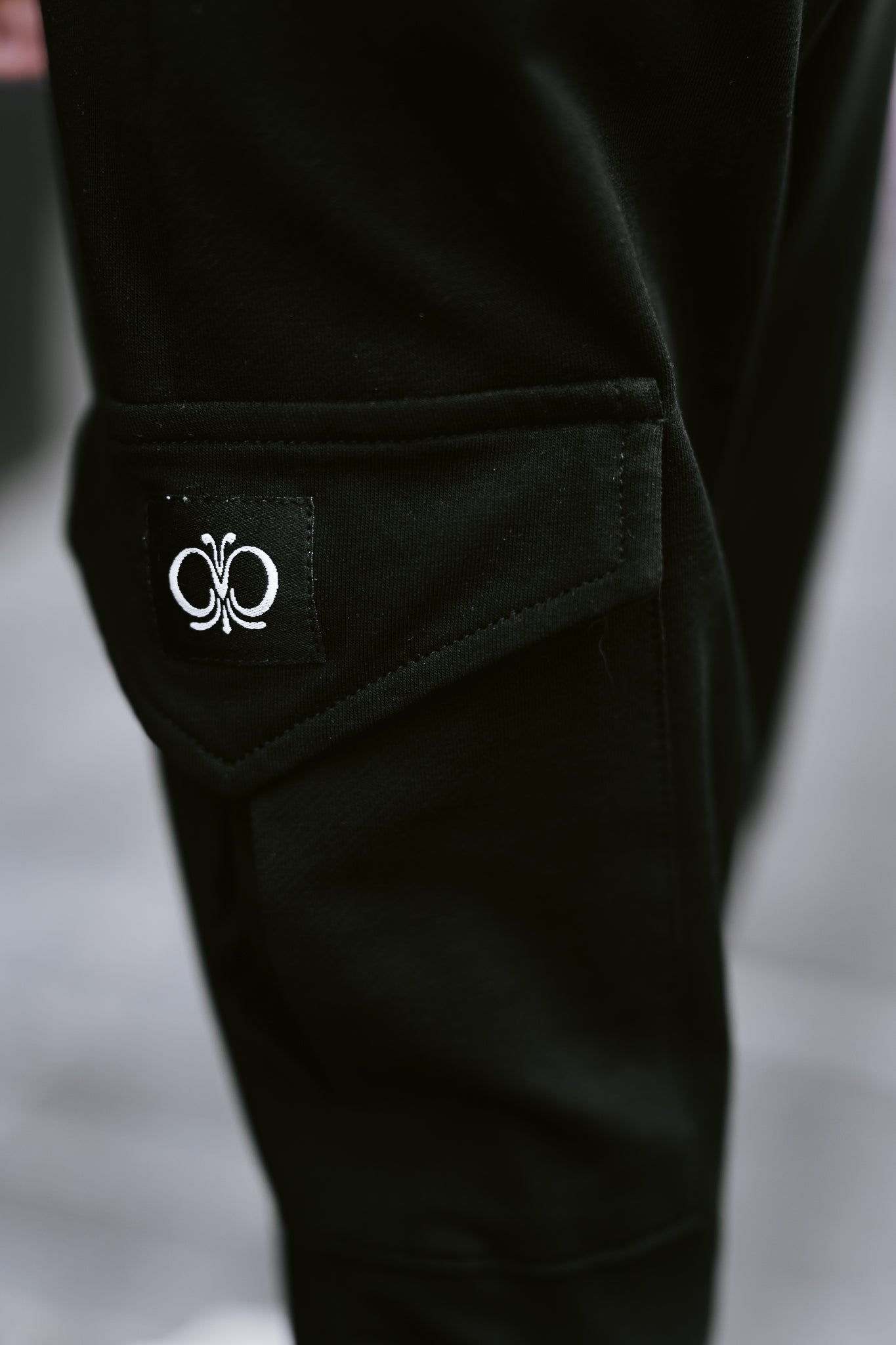 Black Cargo Pants - Unisex
