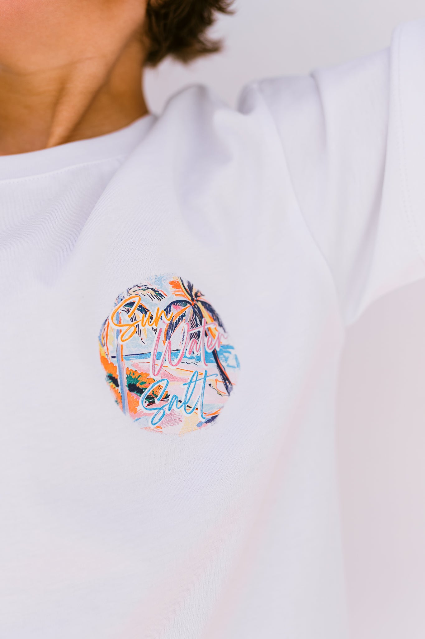 Sun Water Salt Oversized T-shirt - Unisex
