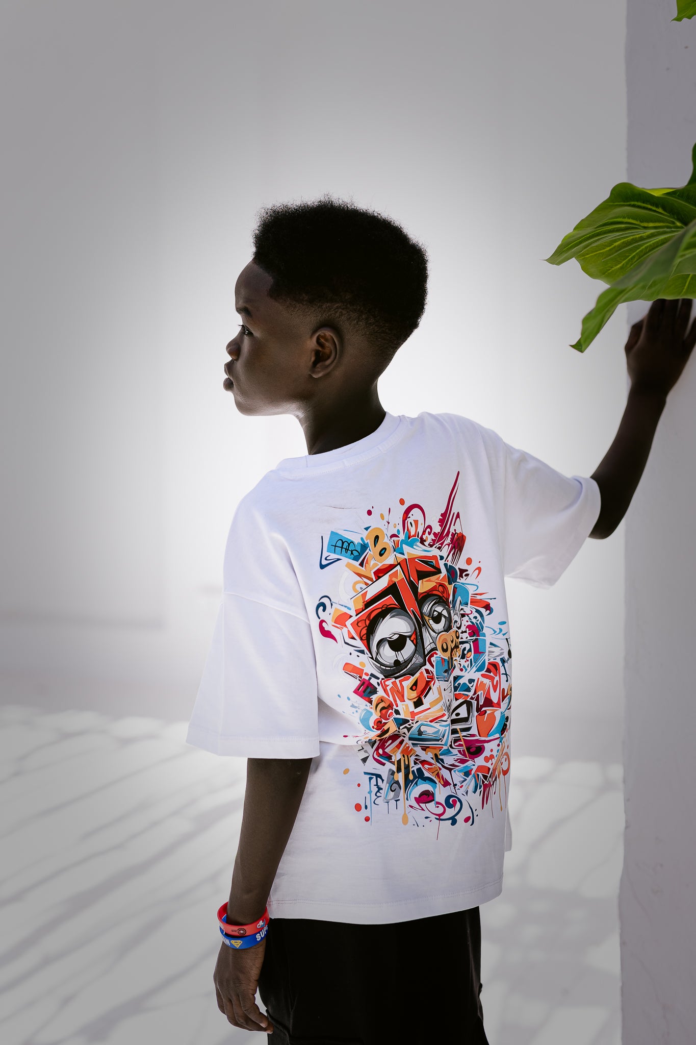 Graffiti Oversized T-shirt - Unisex