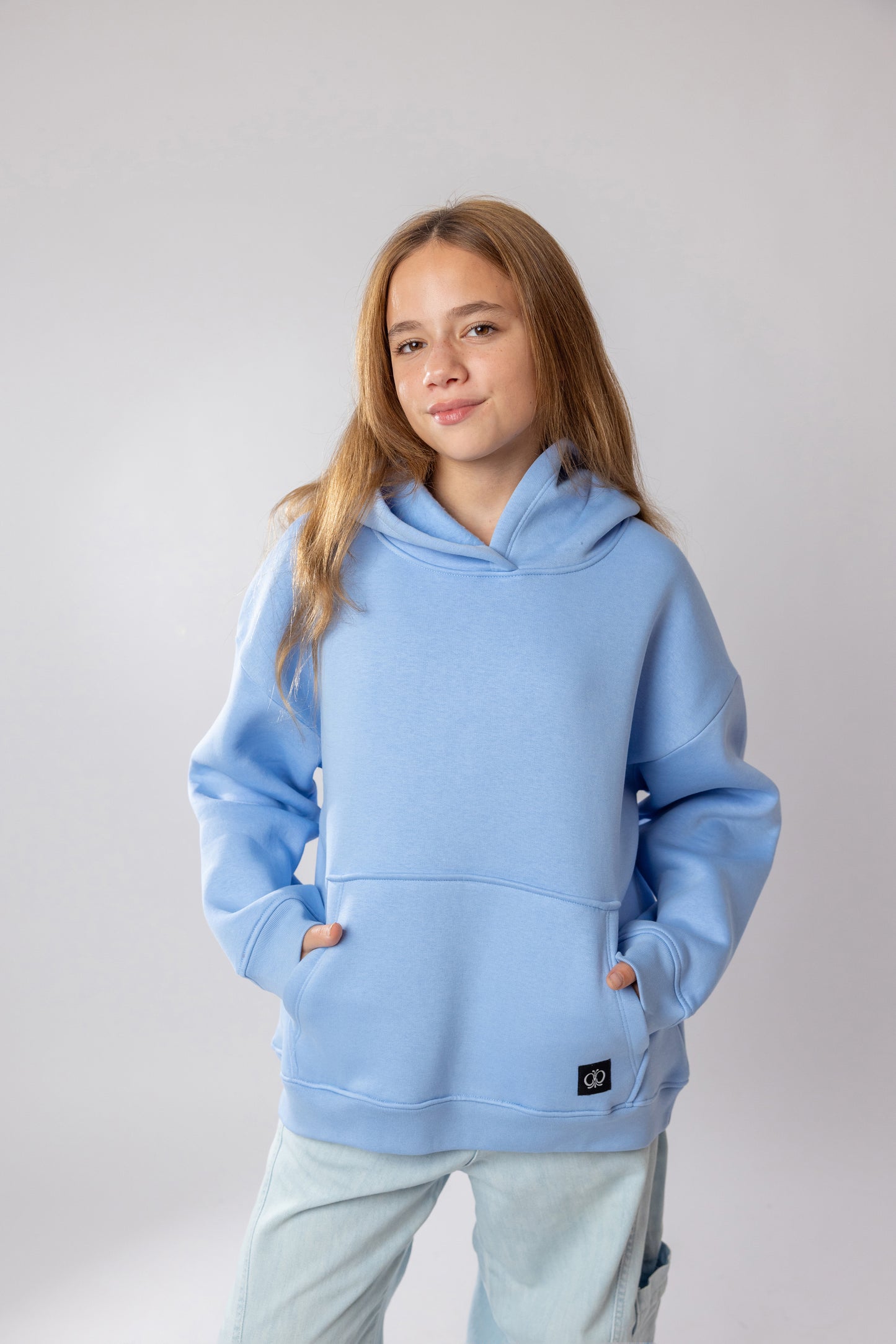 Unisex Not Lazy Hoodie - Baby Blue