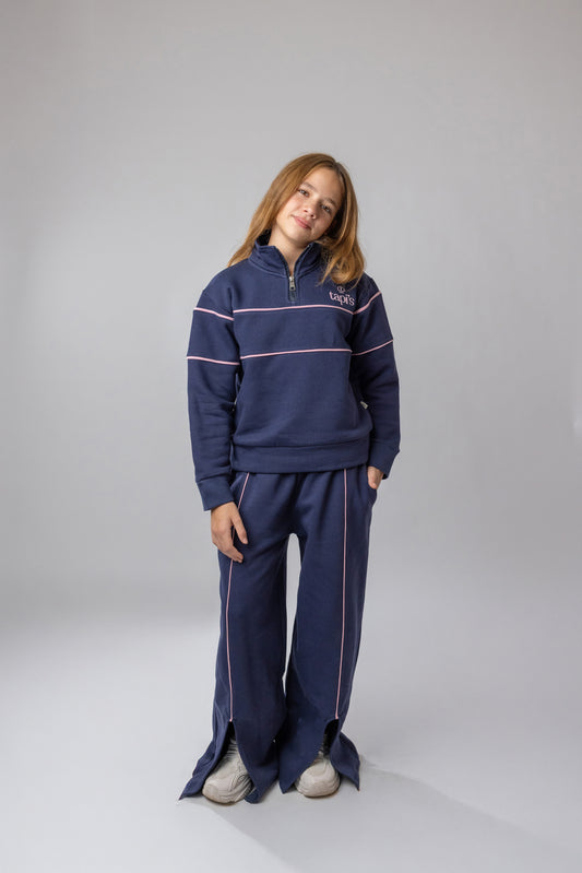 Girls Motion Line Set - Navy