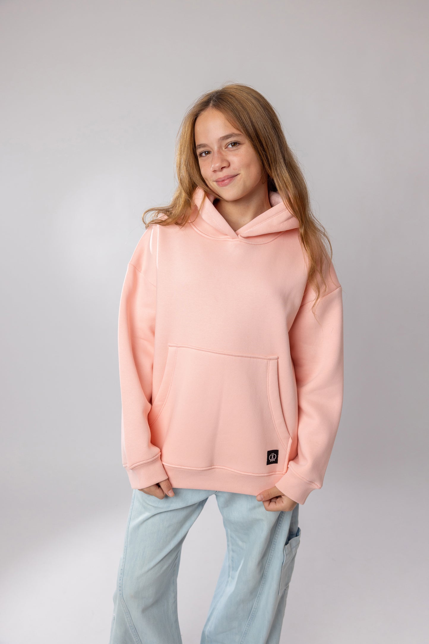 Unisex Time Never Stops Hoodie - Pink