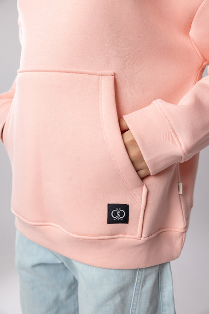 Unisex Time Never Stops Hoodie - Pink