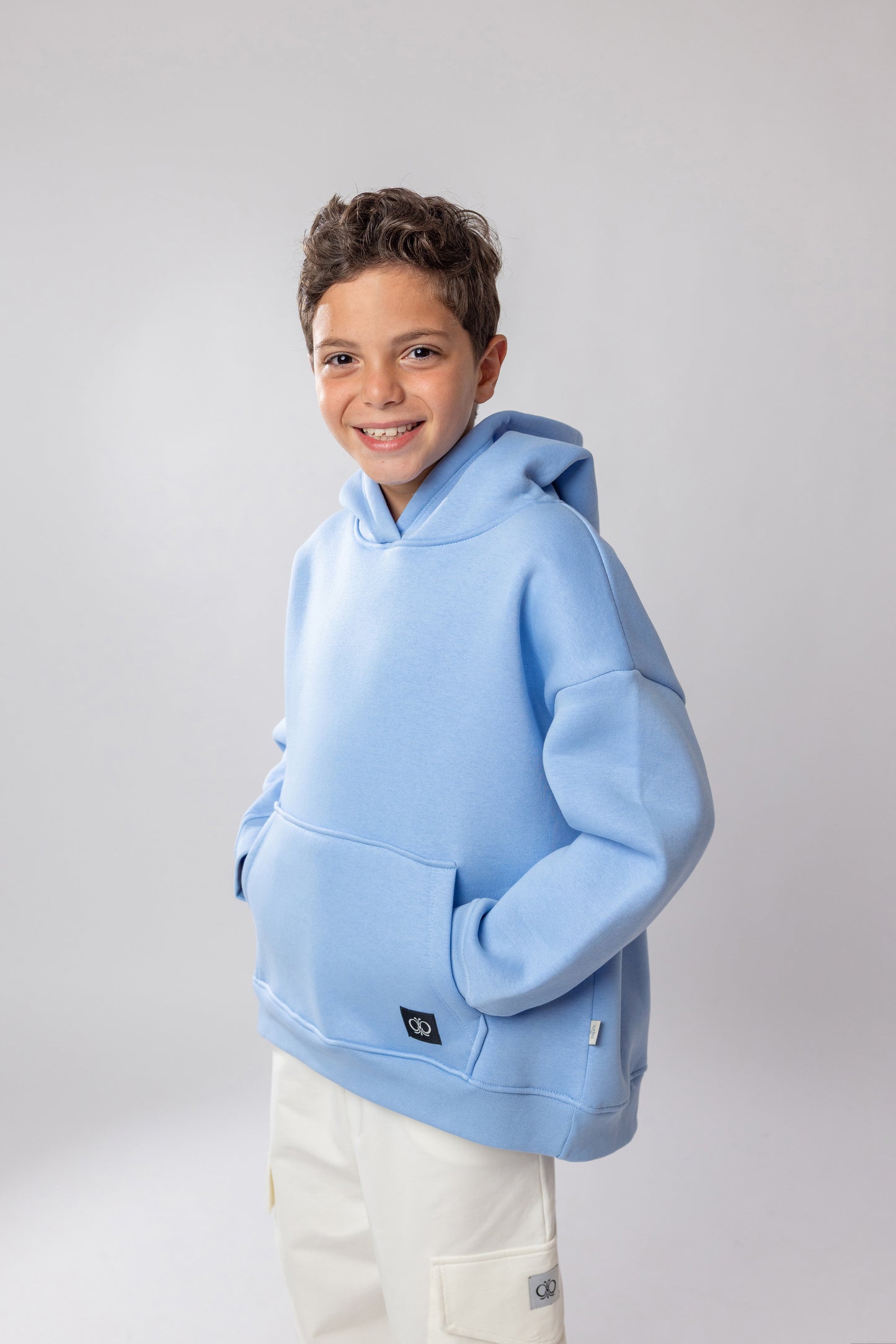 Unisex Not Lazy Hoodie - Baby Blue