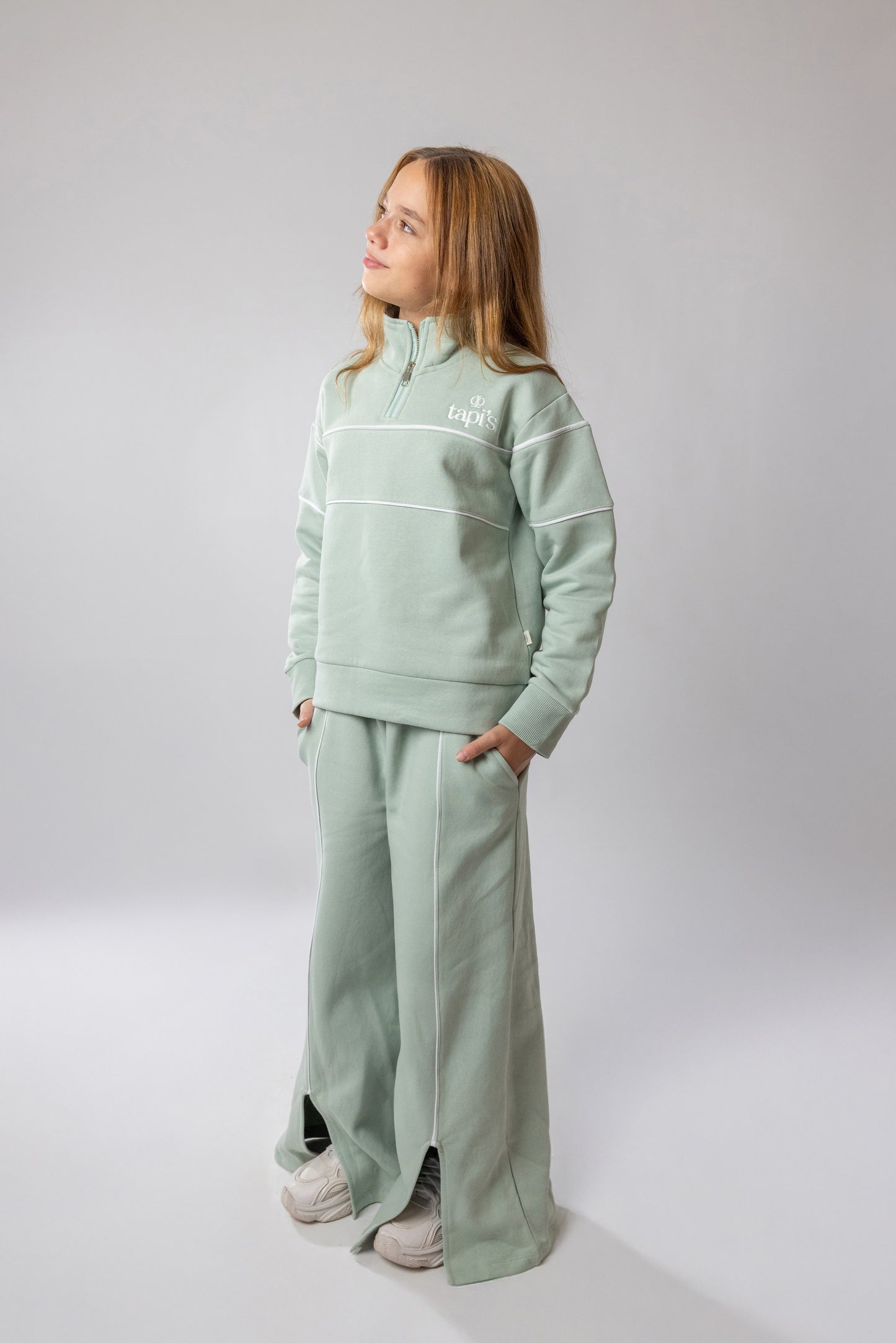 Girls Motion Line Set - Mint