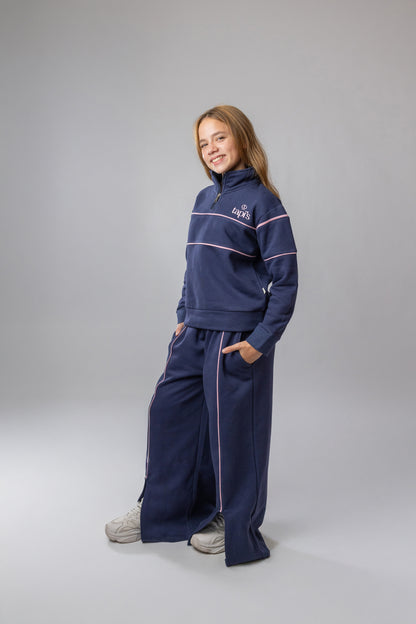 Girls Motion Line Set - Navy