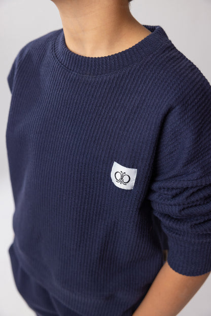 Boys Timeless Texture Set - Navy