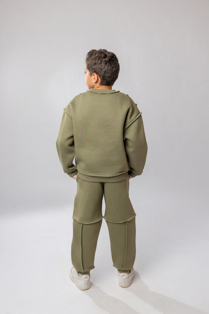 Boys Urban Flow Set - Olive