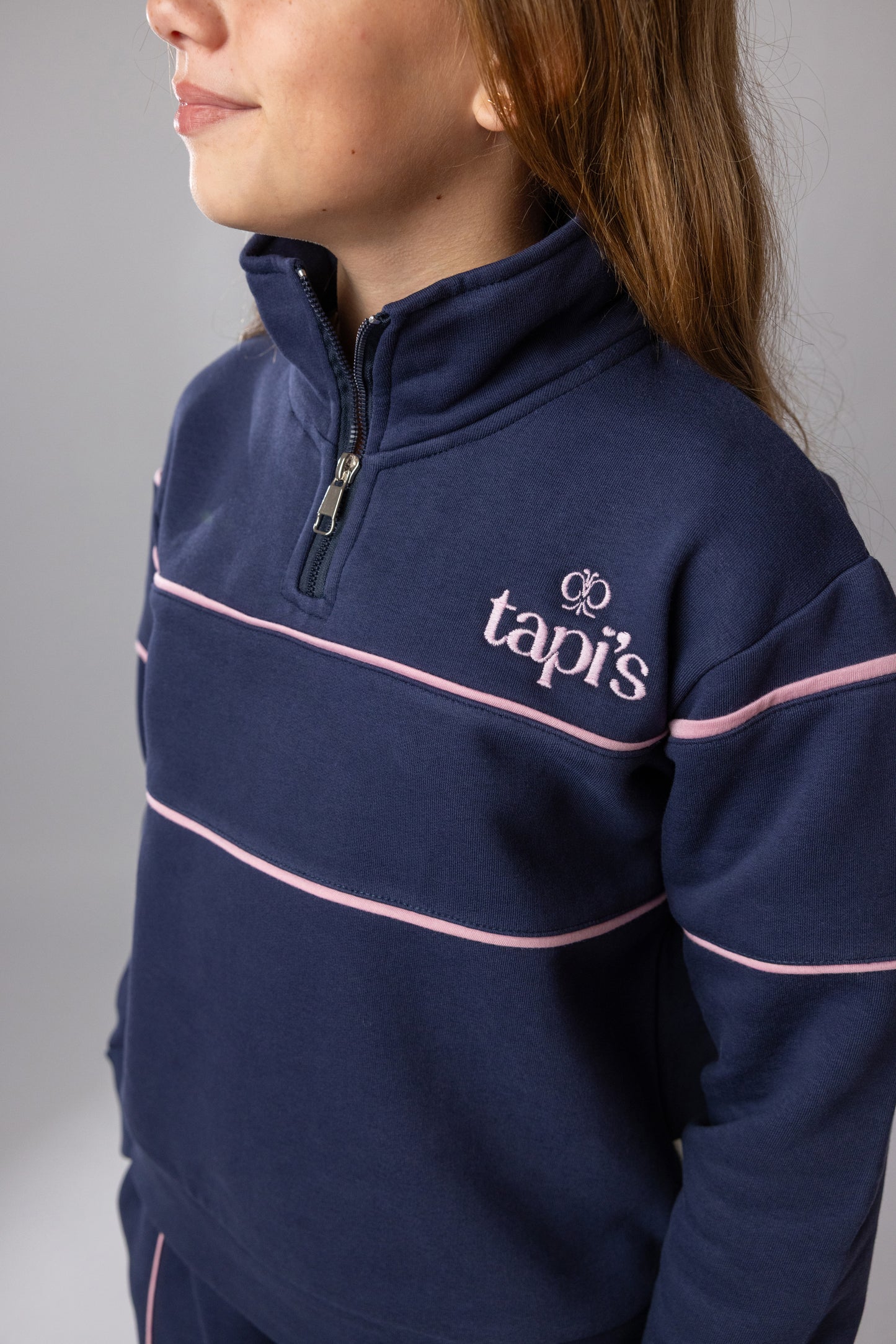 Girls Motion Line Set - Navy