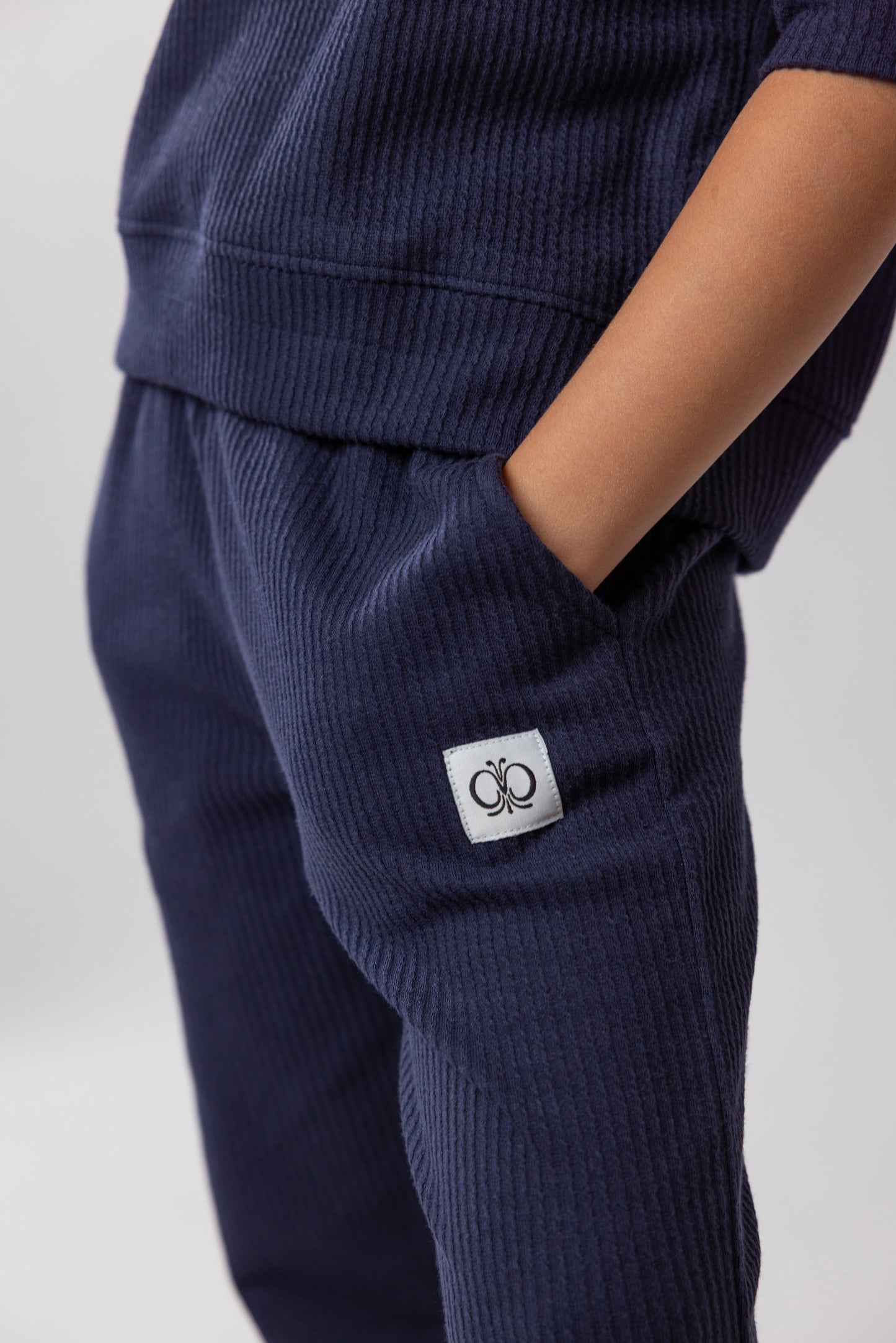Boys Timeless Texture Set - Navy