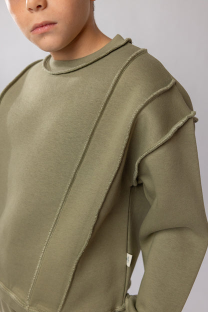 Boys Urban Flow Set - Olive