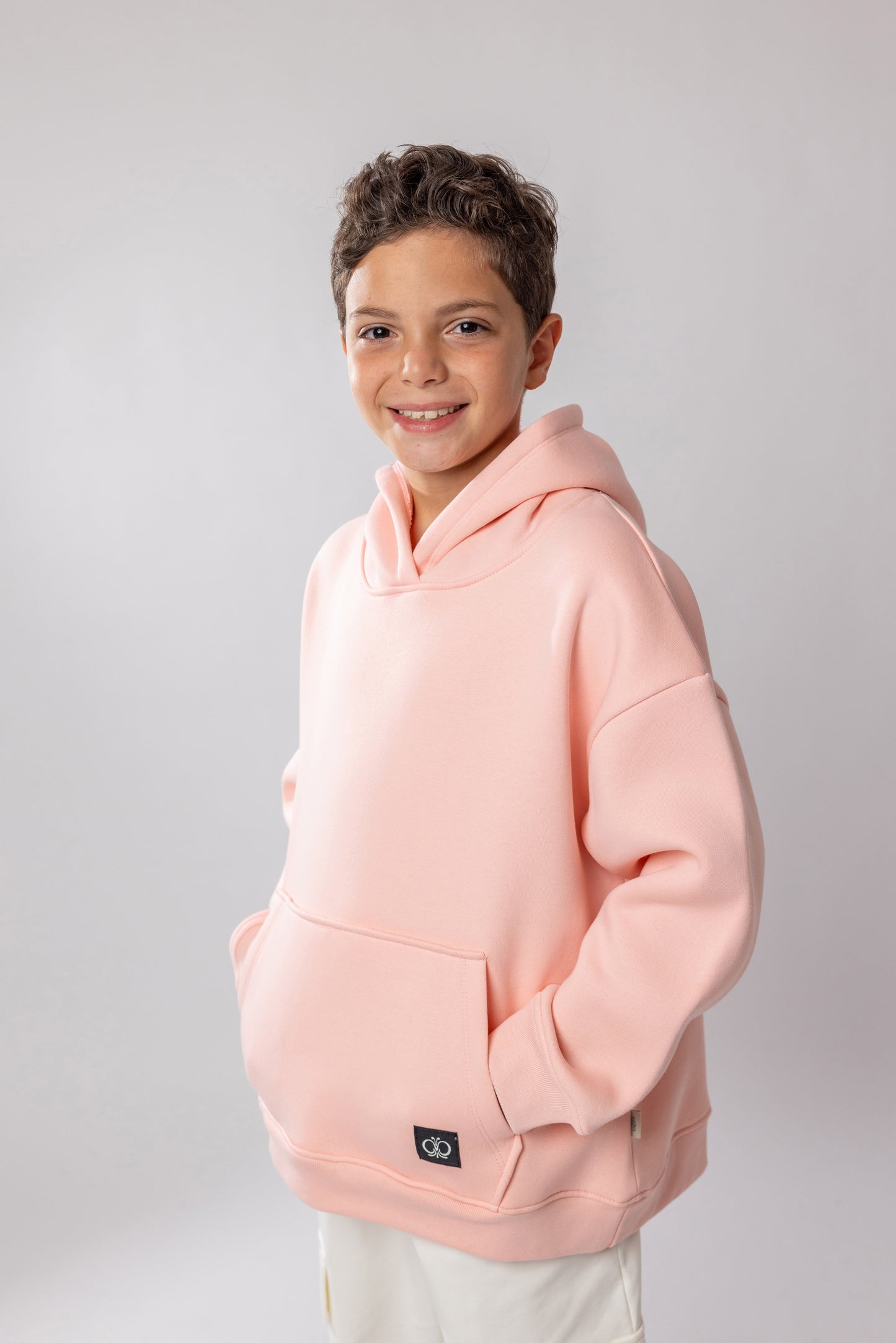 Unisex Time Never Stops Hoodie - Pink