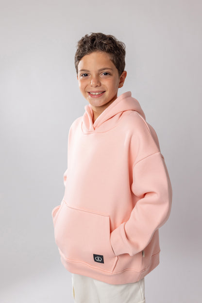 Unisex Time Never Stops Hoodie - Pink
