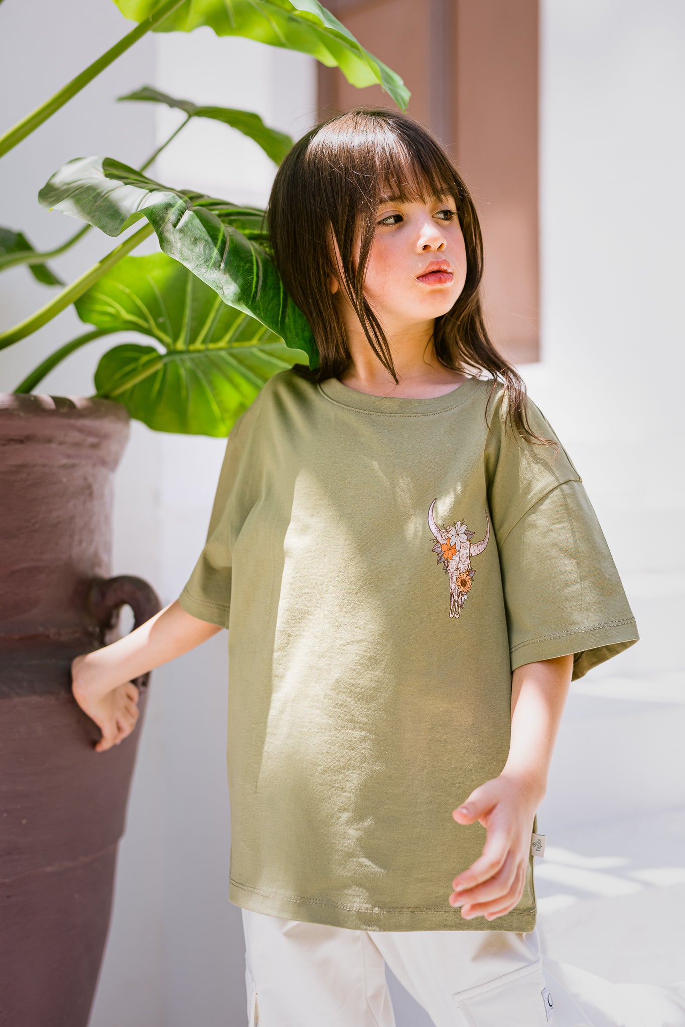 Western Desert Cow Oversized T-shirt - Unisex
