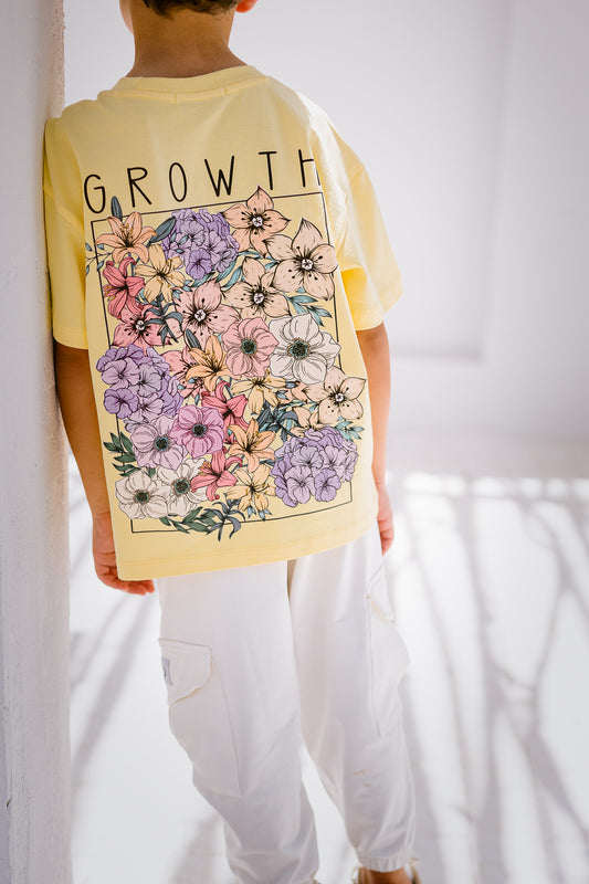 Flowers Bouquet Oversized T-shirt - Boys