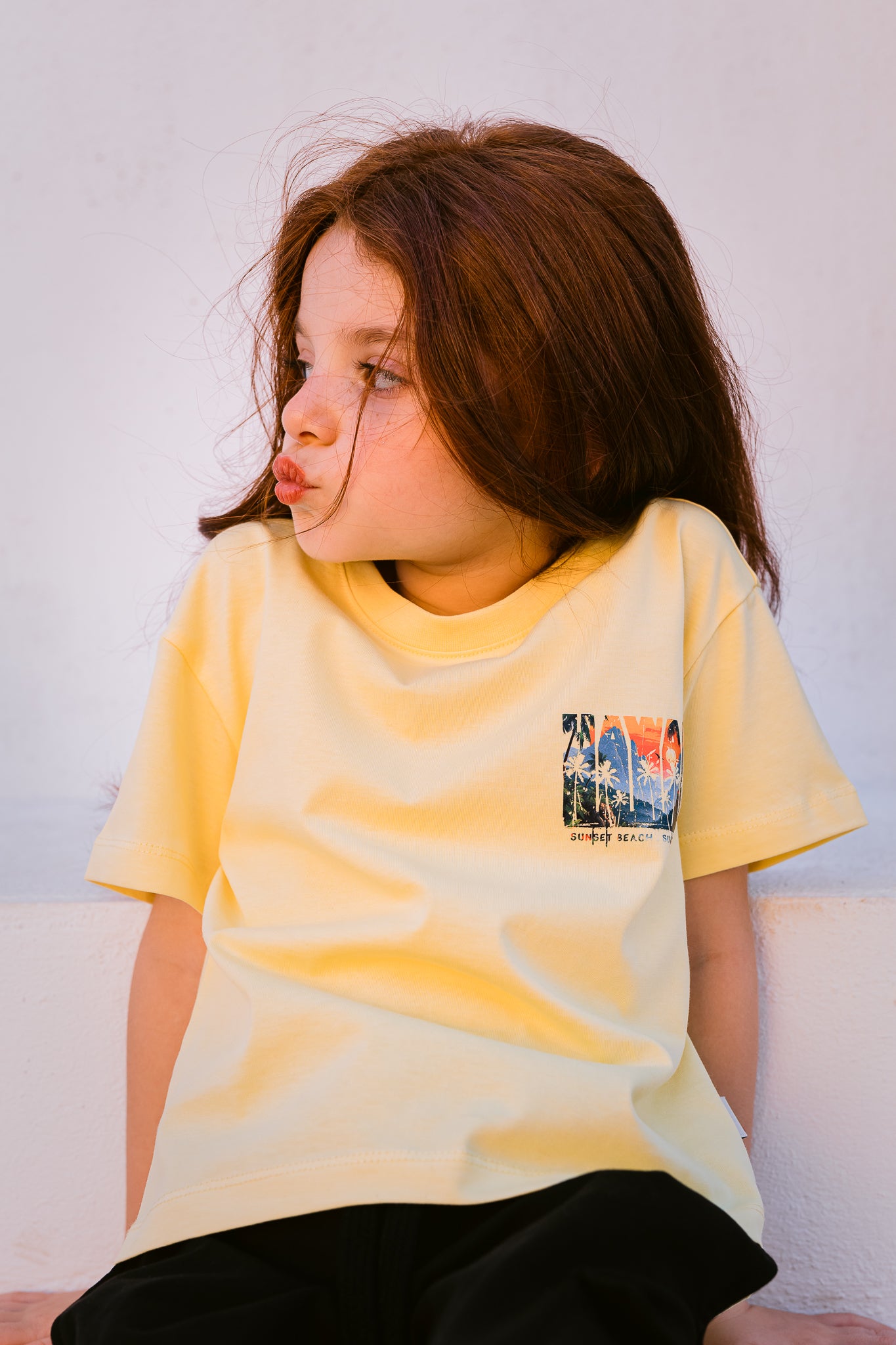 Hawaii Oversized T-shirt - Girls