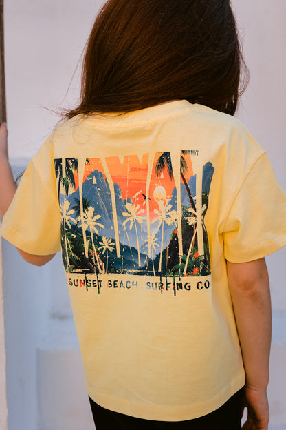 Hawaii Oversized T-shirt - Girls