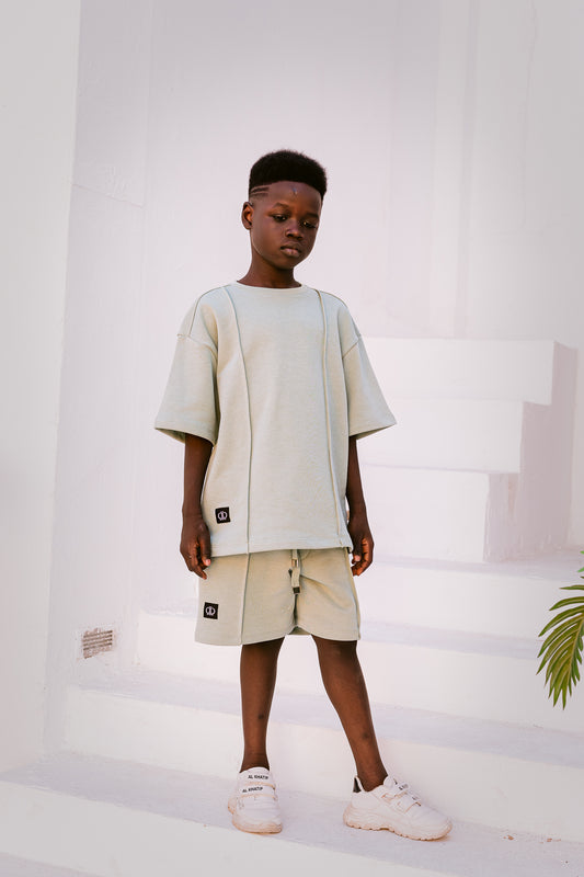 Mint Leisure Look Set - Boys