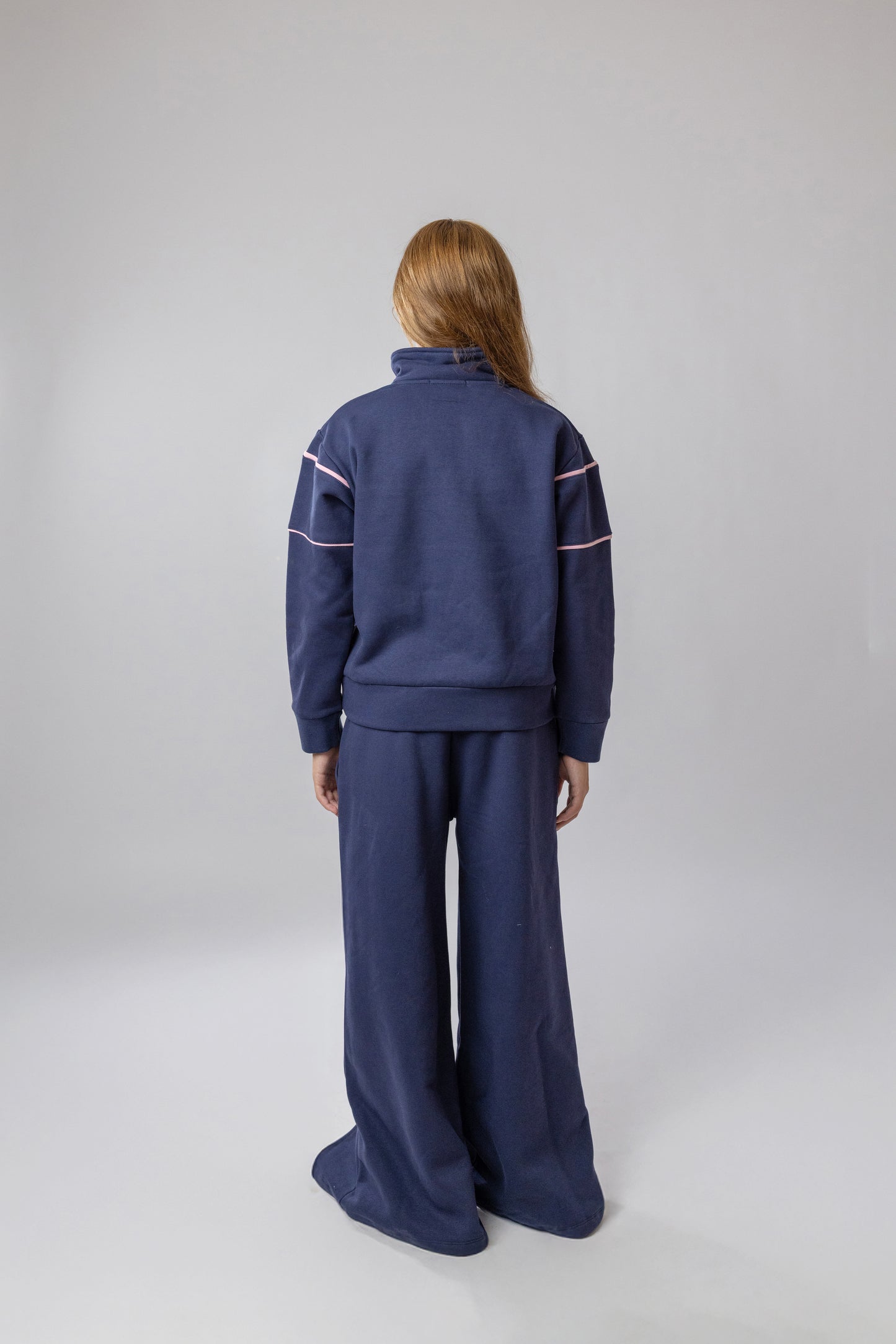 Girls Motion Line Set - Navy