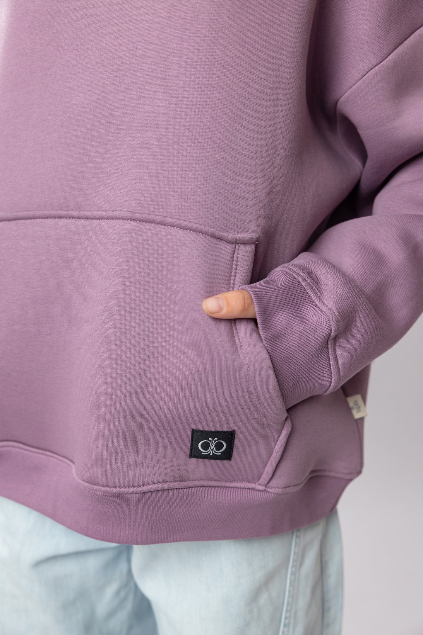 Unisex Love Yourself Hoodie - Mauve