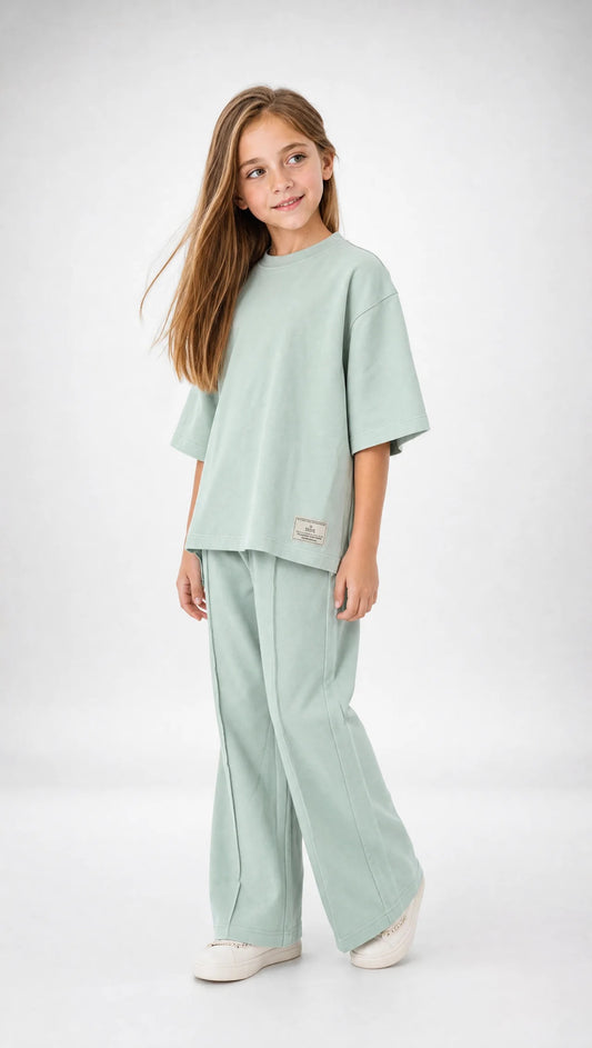 Mint Flow Set - Girls