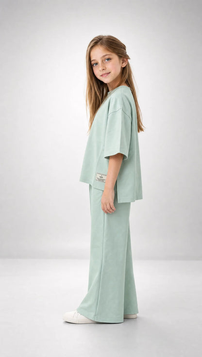 Mint Flow Set - Girls